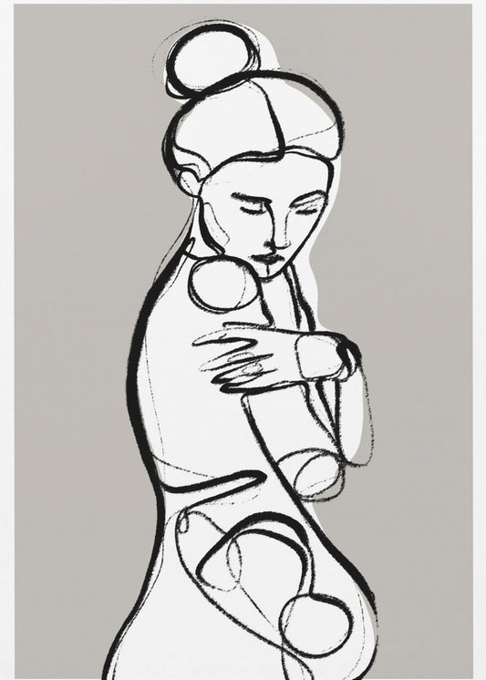 Graceful Embrace | Canvas