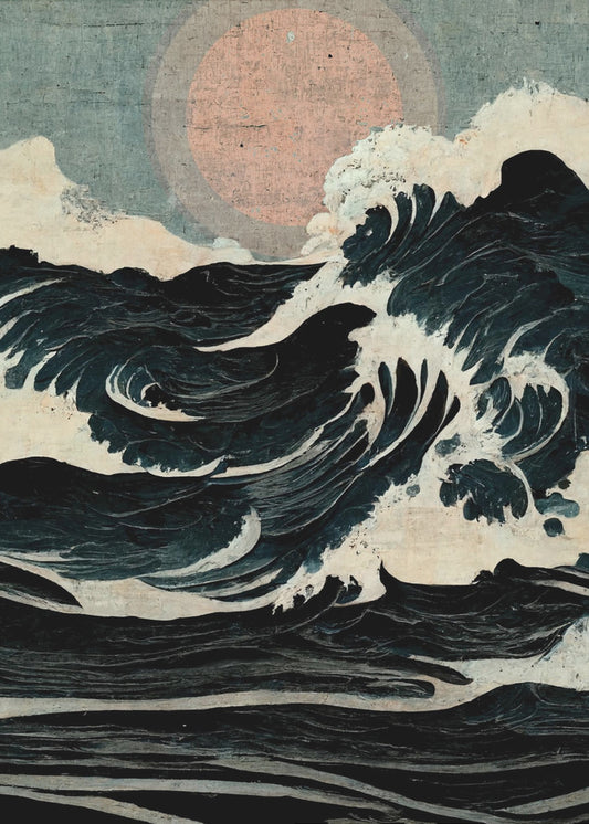 Celestial Wavescape | Poster