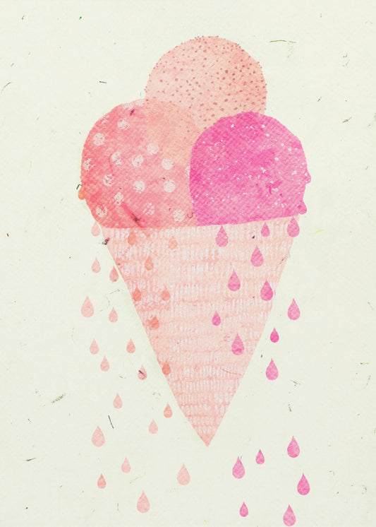 Blushing Scoops | Poster