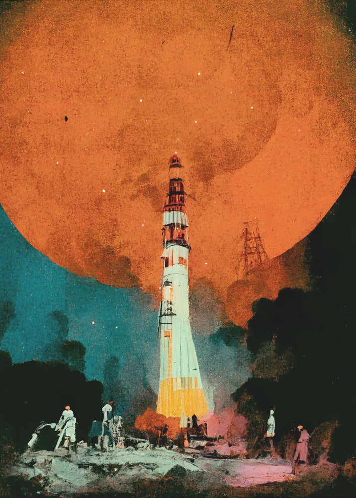 Lunar Launch | Poster