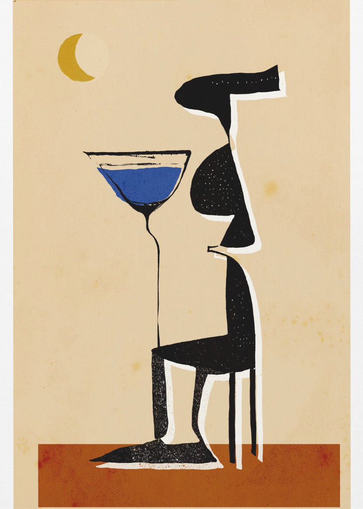 Moonlit Martini | Canvas