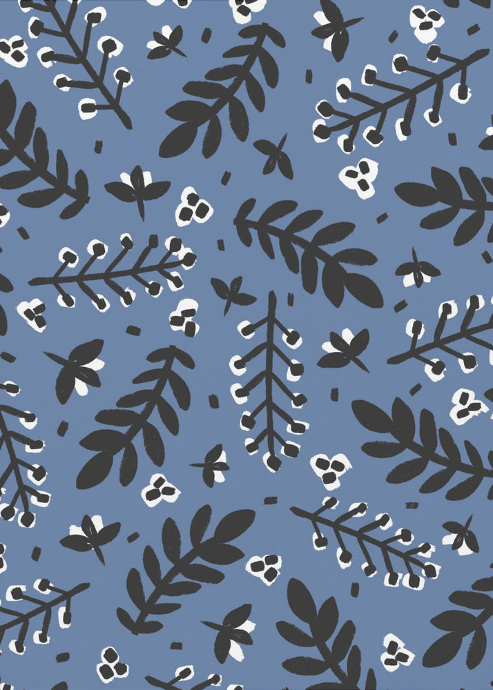 Leafy Nightscape | Canvas