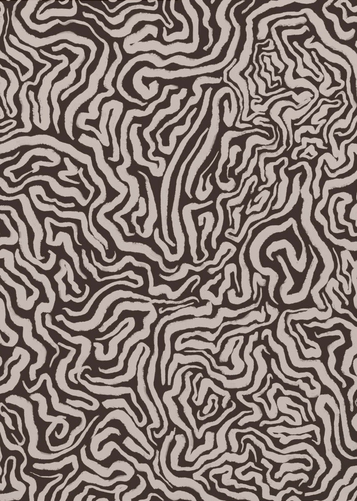 Abstract Maze Lines | Poster