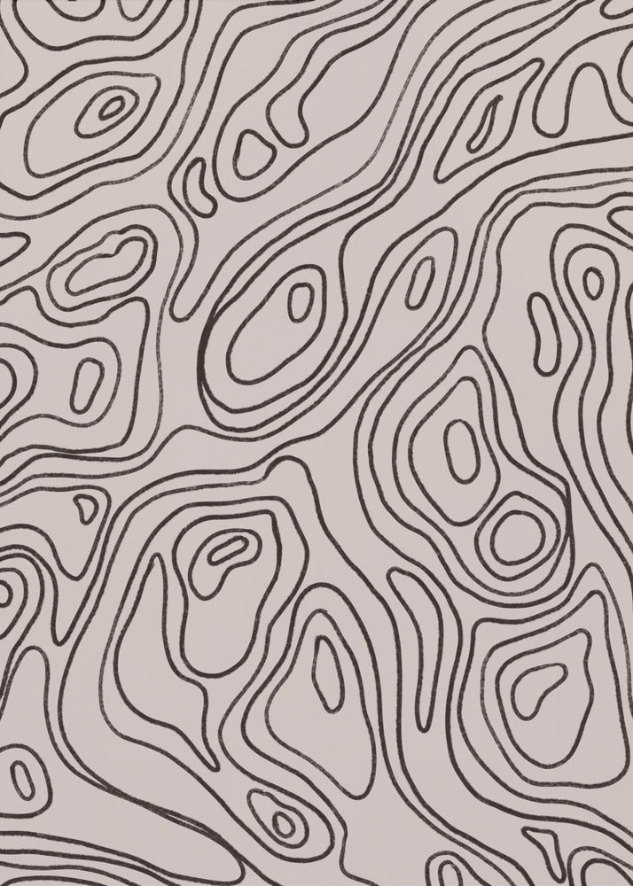 Flowing Contours | Canvas