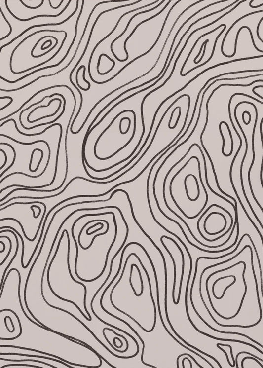 Flowing Contours | Canvas