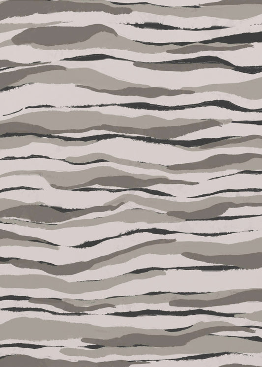 Monochrome Waves | Poster