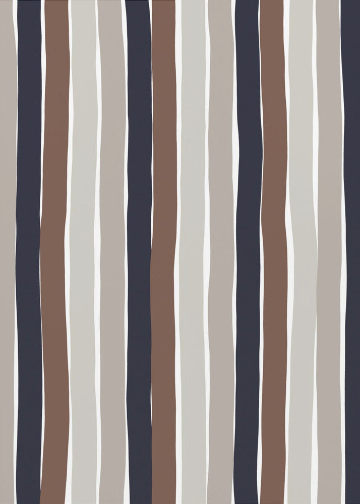 Wavy Earth Stripes | Poster