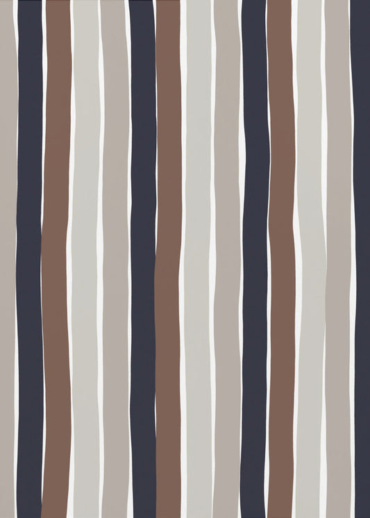 Wavy Earth Stripes | Poster