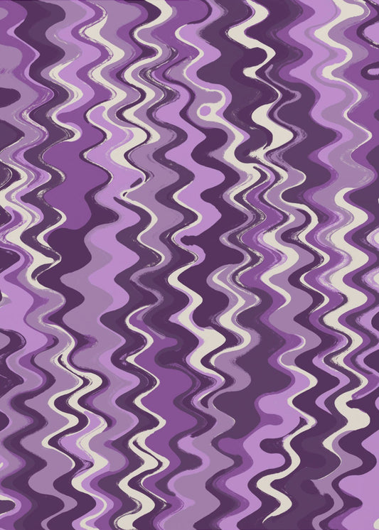 Lavender Waves | Canvas