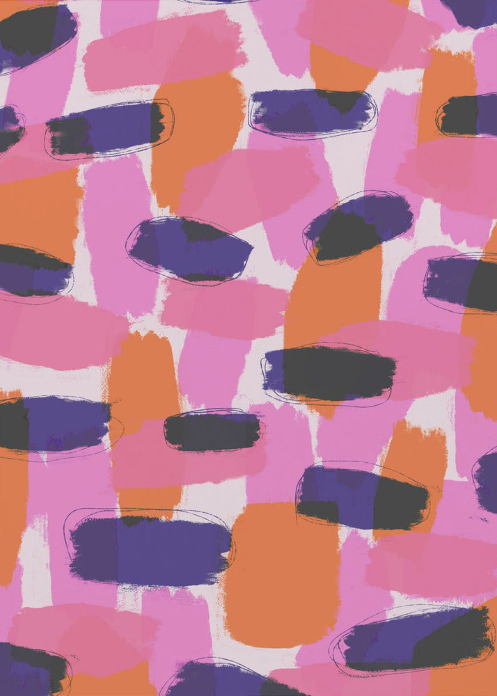 Vibrant Brushstrokes | Poster