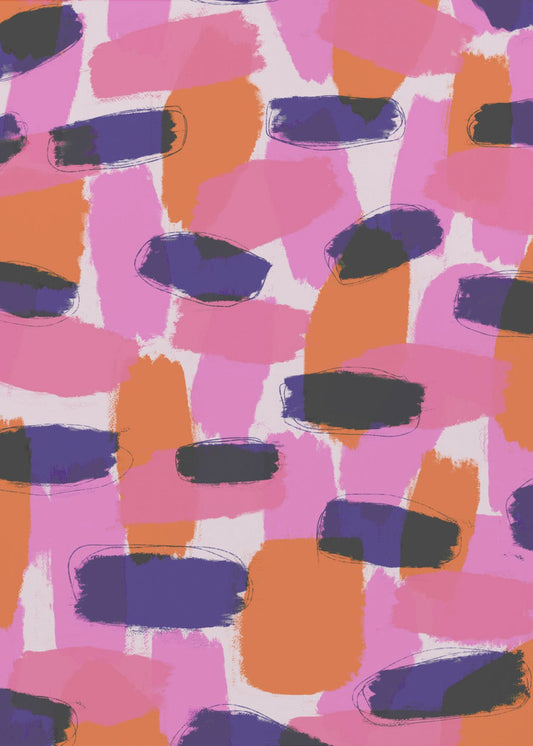 Vibrant Brushstrokes | Poster