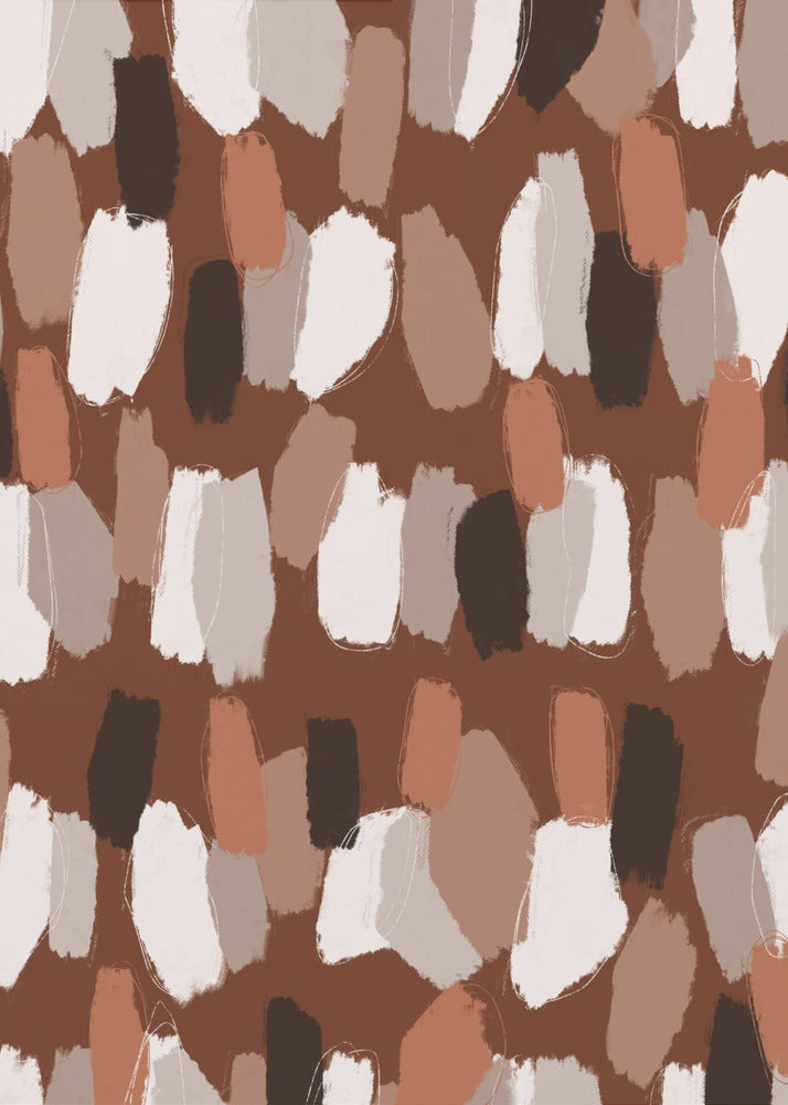 Earthy Brushstrokes | Poster