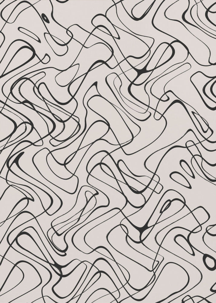 Flowing Lines Dance | Poster