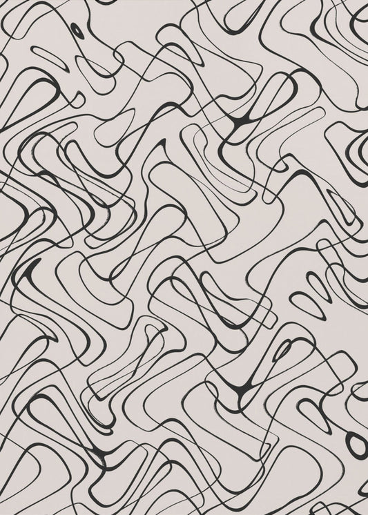Flowing Lines Dance | Poster