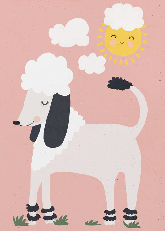 Poodle Sunshine | Poster