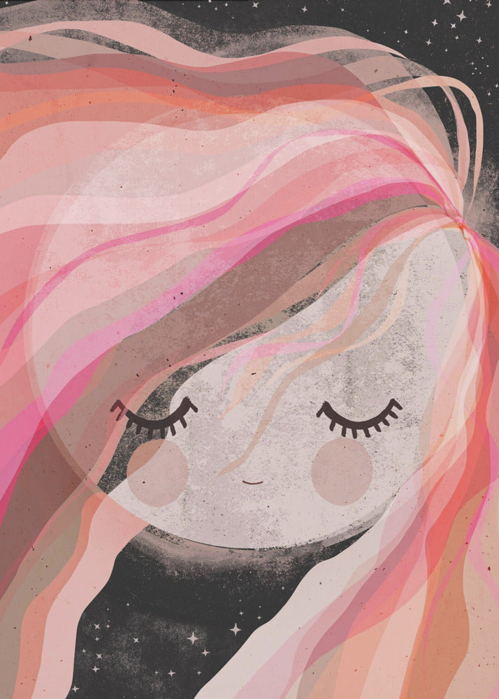 Dreamy Moon Whispers | Poster