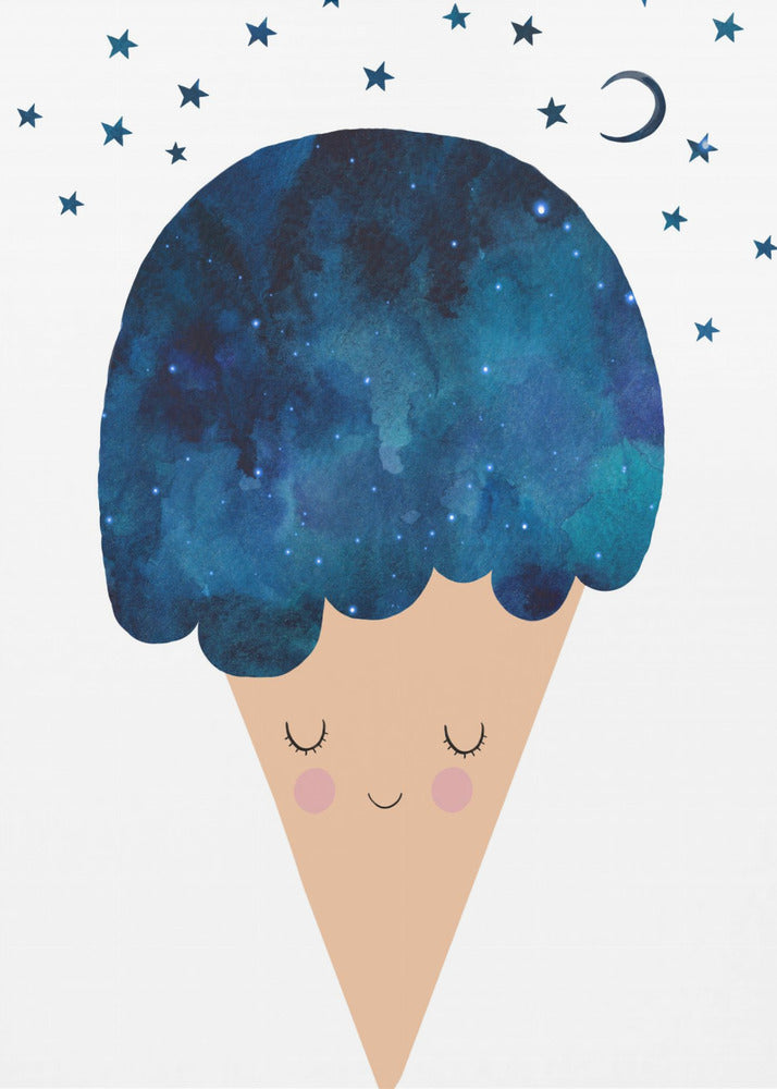 Starry Dream Cone | Poster