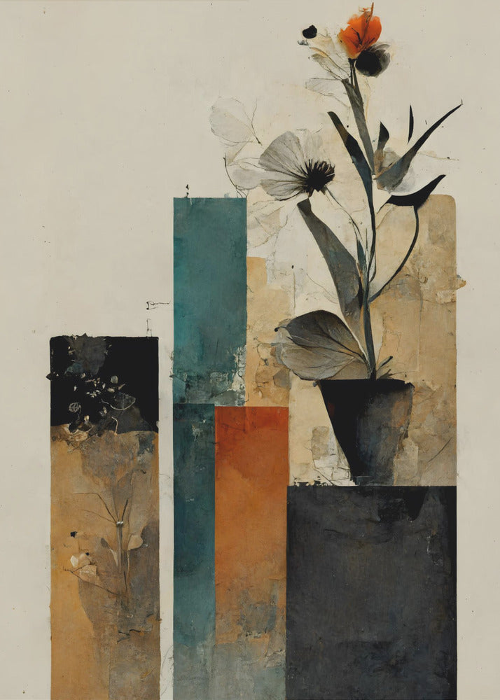 Abstract Blossoms | Canvas