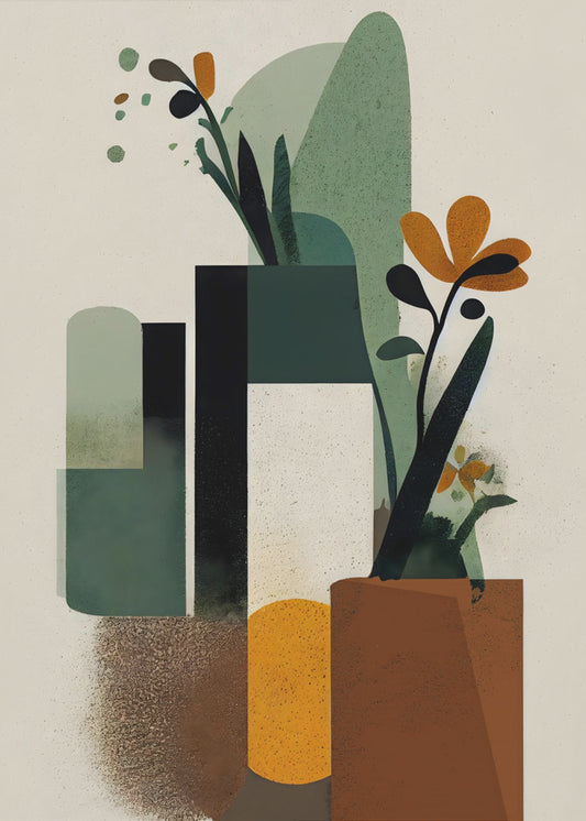Abstract Garden Vista | Poster