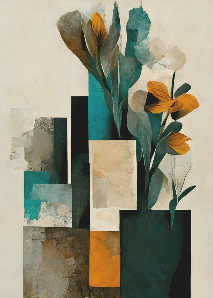 Floral Geometry | Canvas