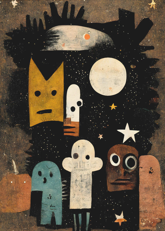 Celestial Facescape | Poster