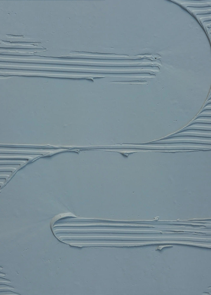 Mud Texture 12 Blue | Poster