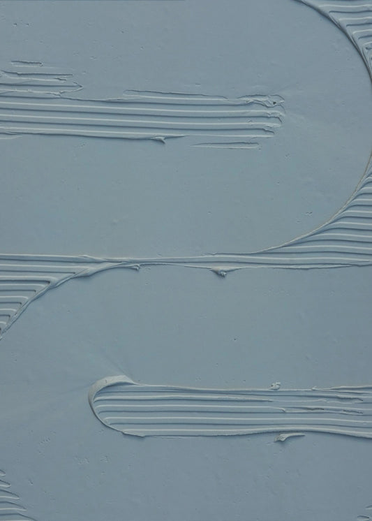 Mud Texture 12 Blue | Canvas