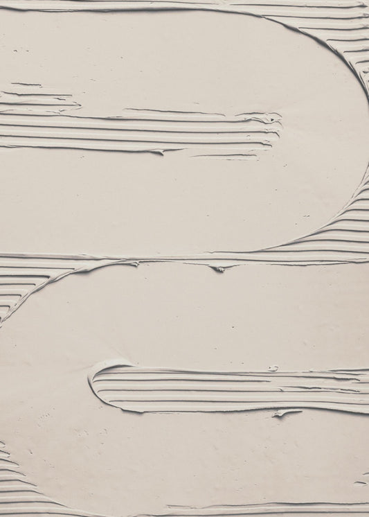 Mud Texture 11 Beige | Poster