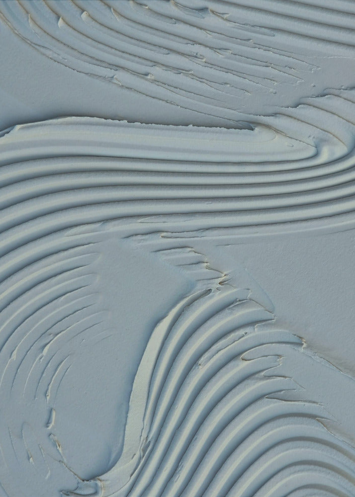 Mud Texture 15 Blue | Canvas