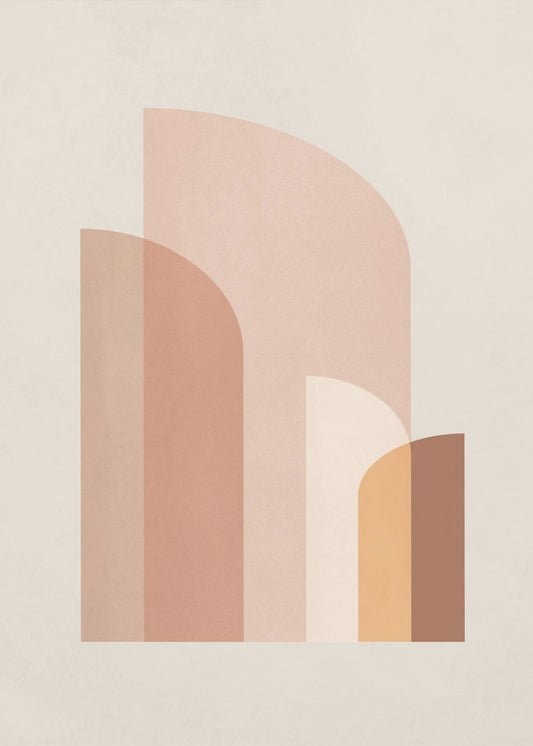 Retro Geometric IV | Canvas