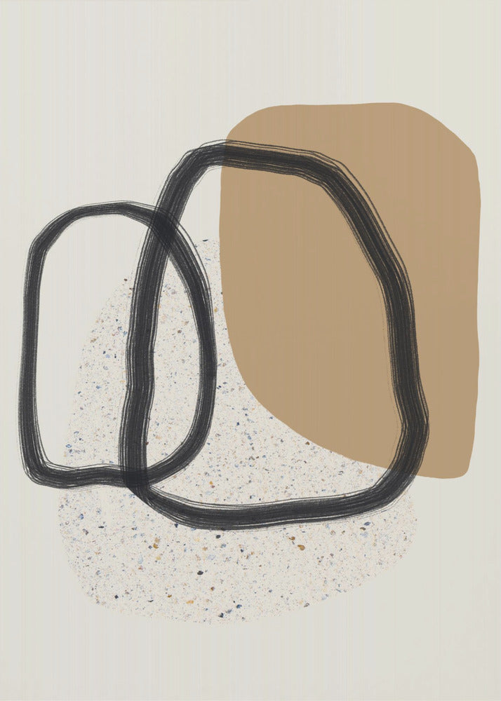 Organic Shapes And Earthy Tones | Canvas