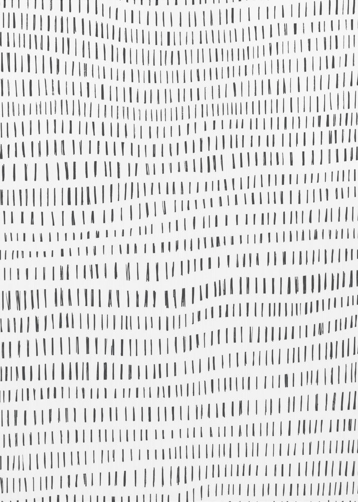 Minimalist Black Lines Rhythmically Arranged | Poster