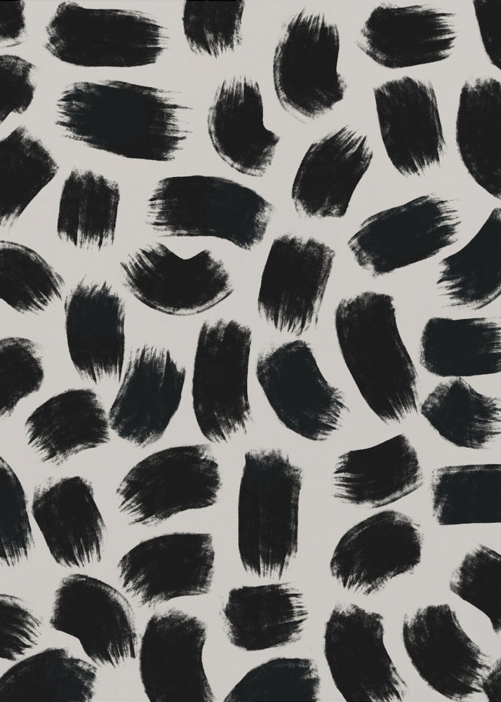 Monochrome Strokes | Poster