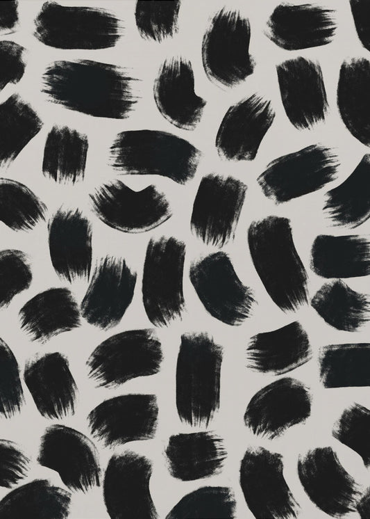 Monochrome Strokes | Canvas