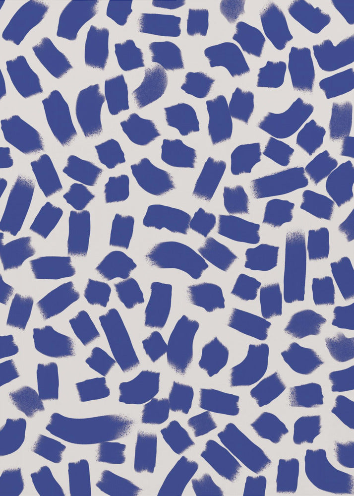 Indigo Strokes | Poster