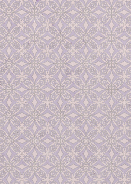 Lavender Blossom Tessellation | Poster