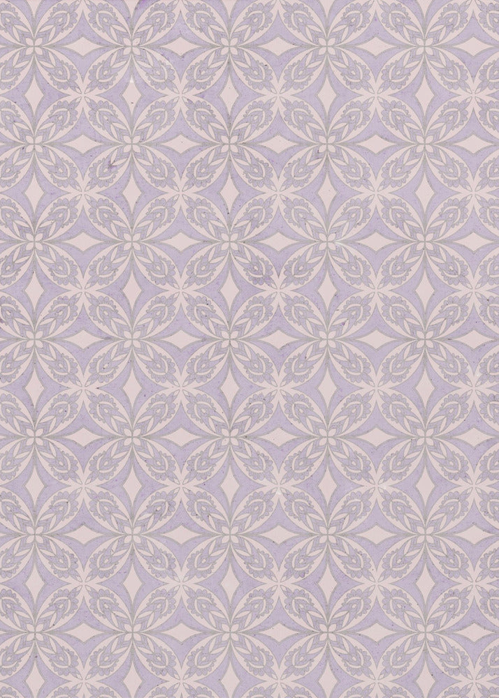 Lavender Blossom Tessellation | Canvas