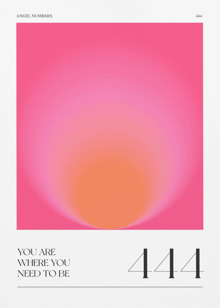 Gradient with Shades of Pink and Orange | Canvas