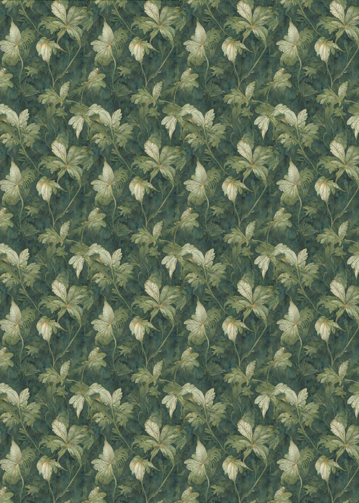 Verdant Blossom Tapestry | Canvas