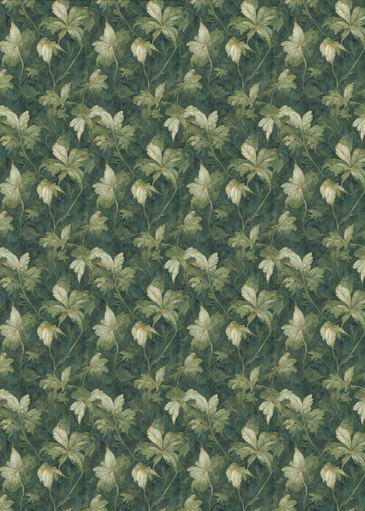Verdant Blossom Tapestry | Canvas