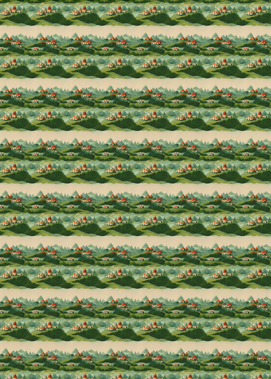 Endless Green Hills | Poster