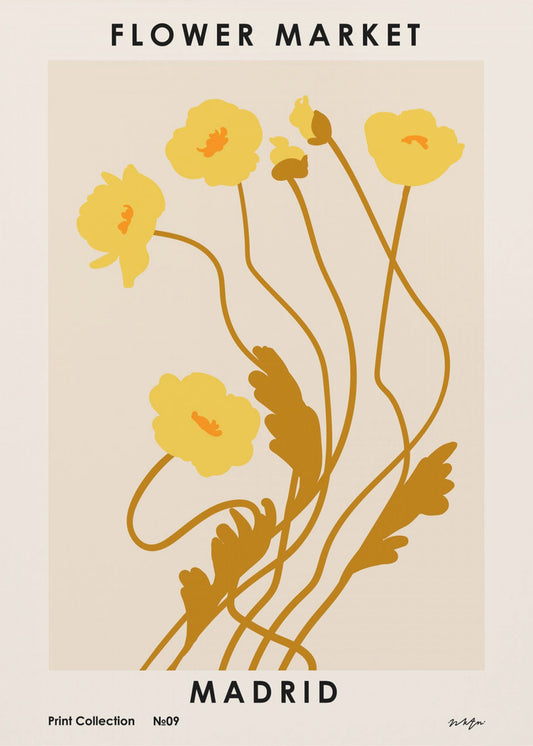 Flower Market. Madrid | Canvas