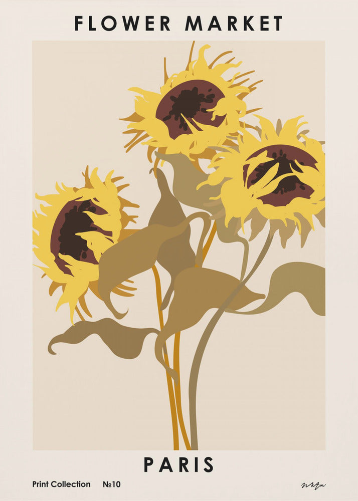 Flower Market. Paris | Poster