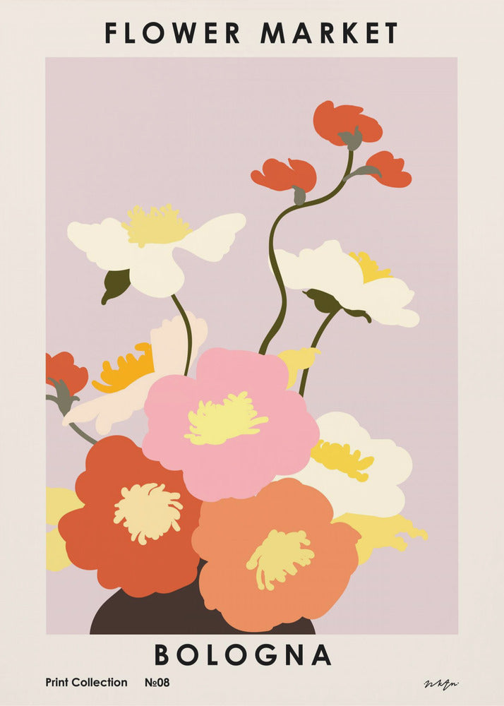 Flower Market. Bologna | Canvas