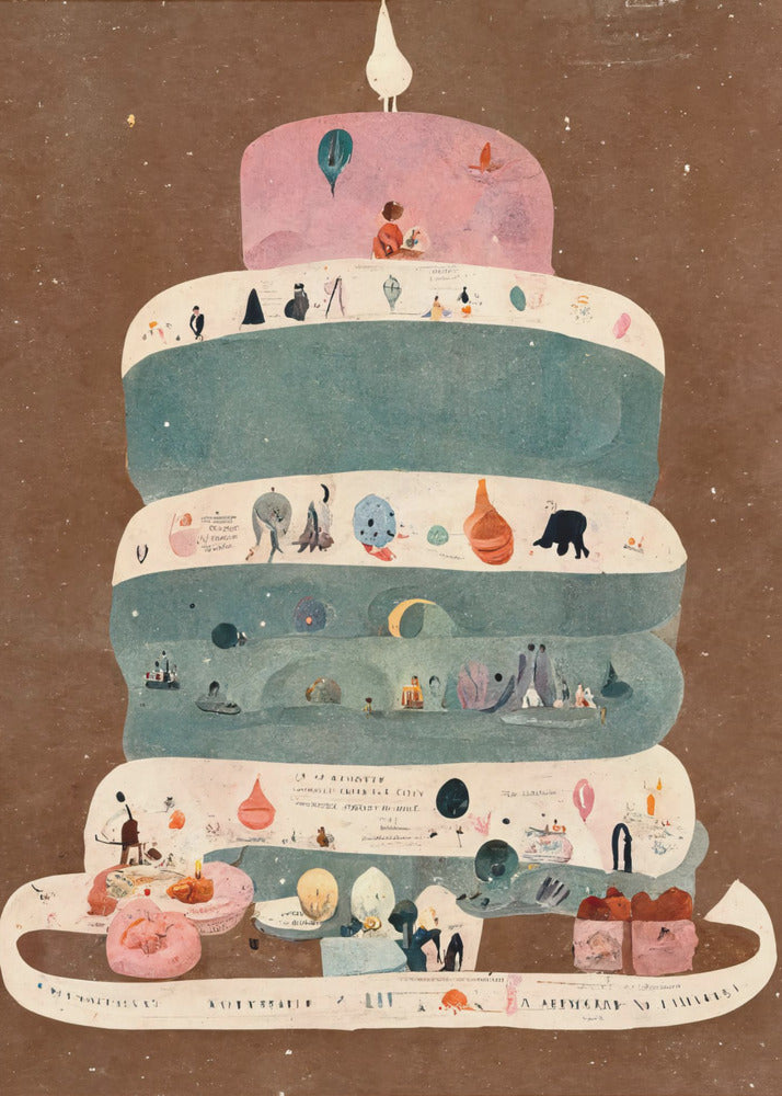 Whimsical Layers | Canvas