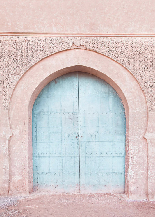 Turquoise Door | Poster