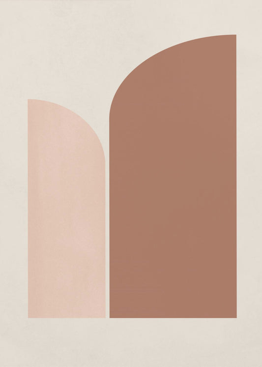 Retro Geometric | Poster