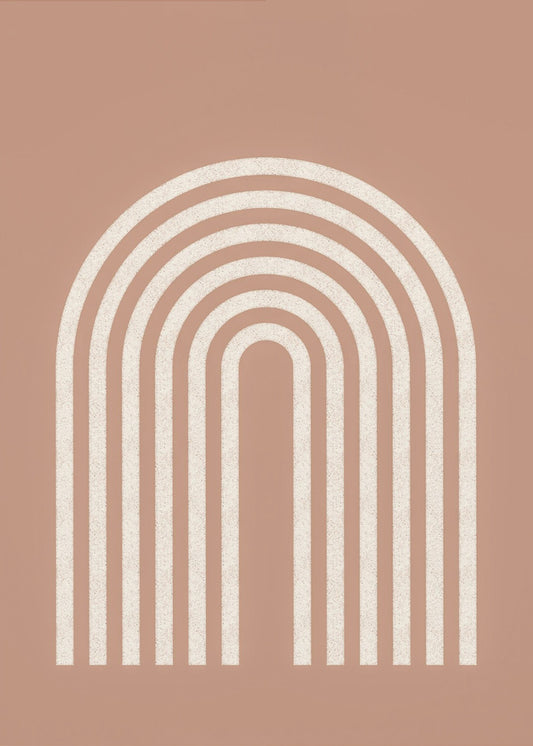 Rainbow lines | Poster