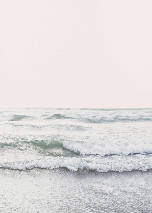 Blush Ocean | Poster