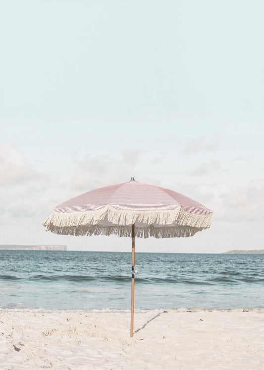 Pink Umbrella | Canvas